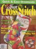 Just Cross Stitch | Cover: Red Ribbon Fruit Stocking