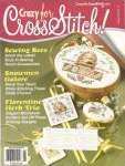 Crazy for Cross Stitch | Cover: Sewing Bees