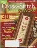 Cross-Stitch & Needlework | Cover: Festive Poinsettias Band Sampler