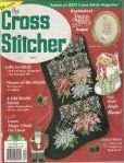 The Cross Stitcher | Cover: Poinsettia Stocking