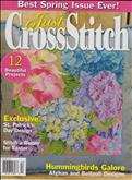 Just Cross Stitch | Cover: Hydrangeas Pillow