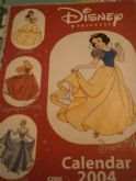 Disney Princess Calendar 2004 | Cover: Snow White