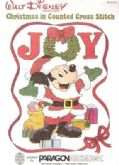 Walt Disney - Christmas in Counted Cross Stitch | Cover: Mickey - Joy