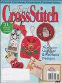 Just Cross Stitch | Cover: Various Christmas Ornaments