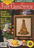 Just Cross Stitch | Cover: Colonial Fruit Stack