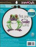 First One to Smile | Cover: A frog