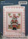 Ho Ho Ho Santa Greeting Card | Cover: Santa Card